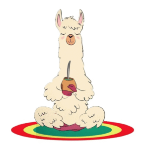 Sticker LLAMA 5x5
