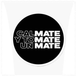 Sticker CALMATE 5x5