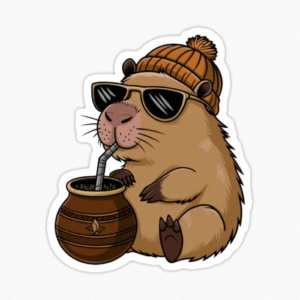 Sticker CARPINCHO 5x5