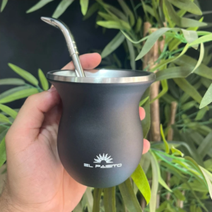 Porongo Mate Set – Stainless Steel Black