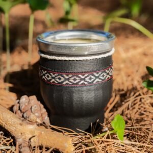 Mate Cup Glass and Leather