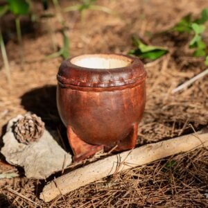 Mate Cup Gourd (Calabaza) – Brown