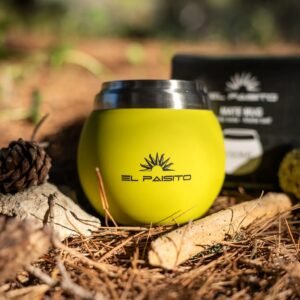 Mate Cup BOLA EL PAISITO – Stainless Steel and Rubber, PISTACHIO, 150 ml