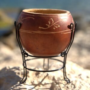Mate Calabash with Mate stand