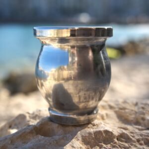 Mate Cup Wood with Aluminum Lined