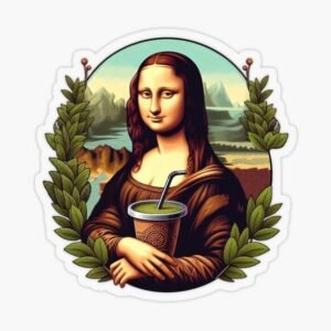 Sticker MONALISA 5 x 5